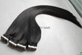 The Best Quality Brazilian Virgin Hair Tape Hair Extension100g 40pcs/pack 