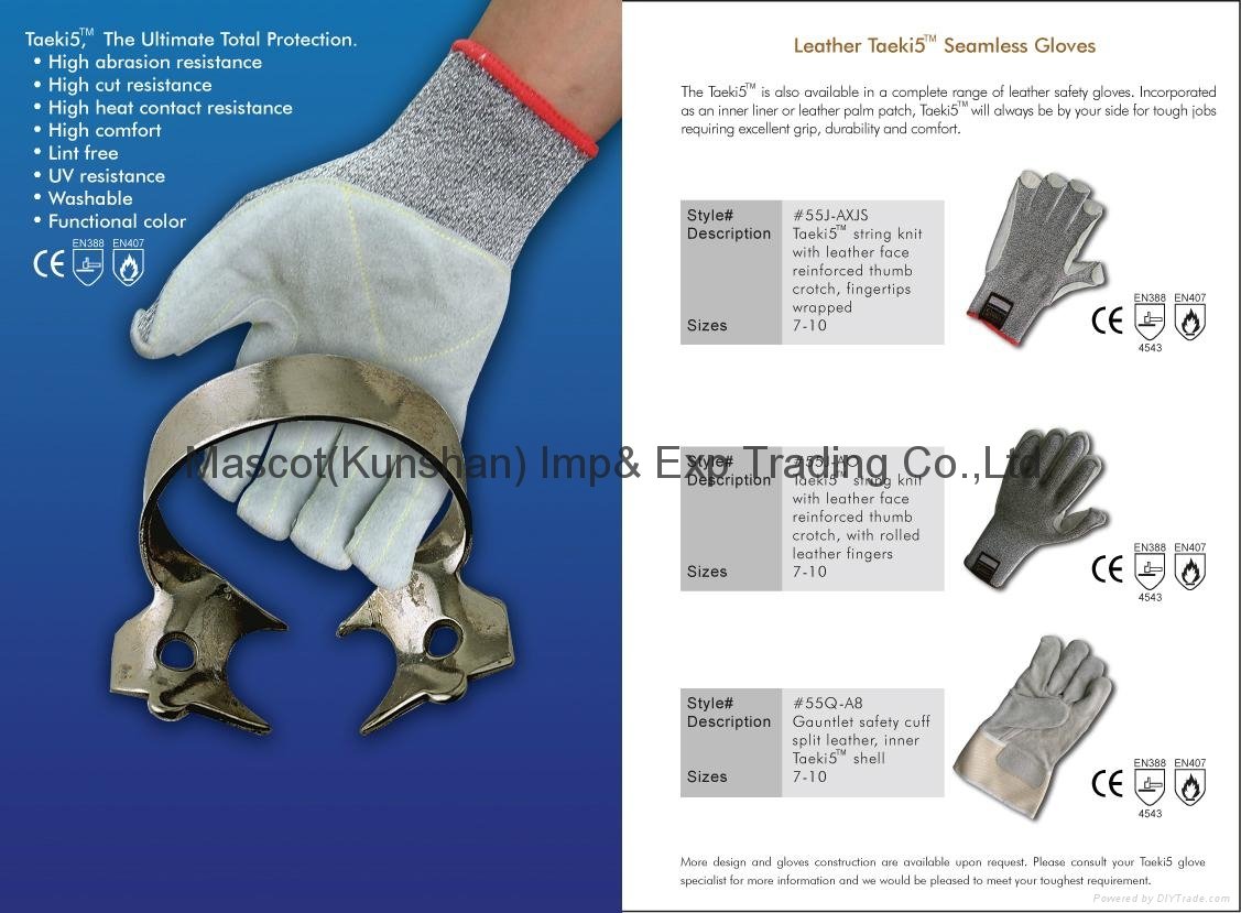 NITRILE Coated Protective Gloves 5