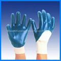 丁腈塗層的保護手套 1