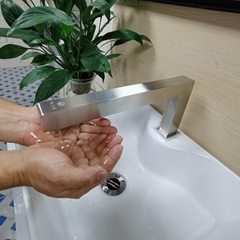 Toilet extension sensor faucet for children
