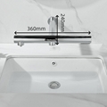 Three in one induction faucet soap dispenser hand dryer combination 4