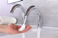 Brass basin automatic sensing foam soap feeder 1