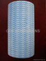 Heavy Duty Perforated Roll Wipers w/