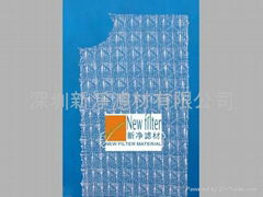 Honeycomb weave air-conditioning mesh