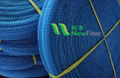 Brake Valve Silencer Blue Nylon flat knitted wire mesh 5