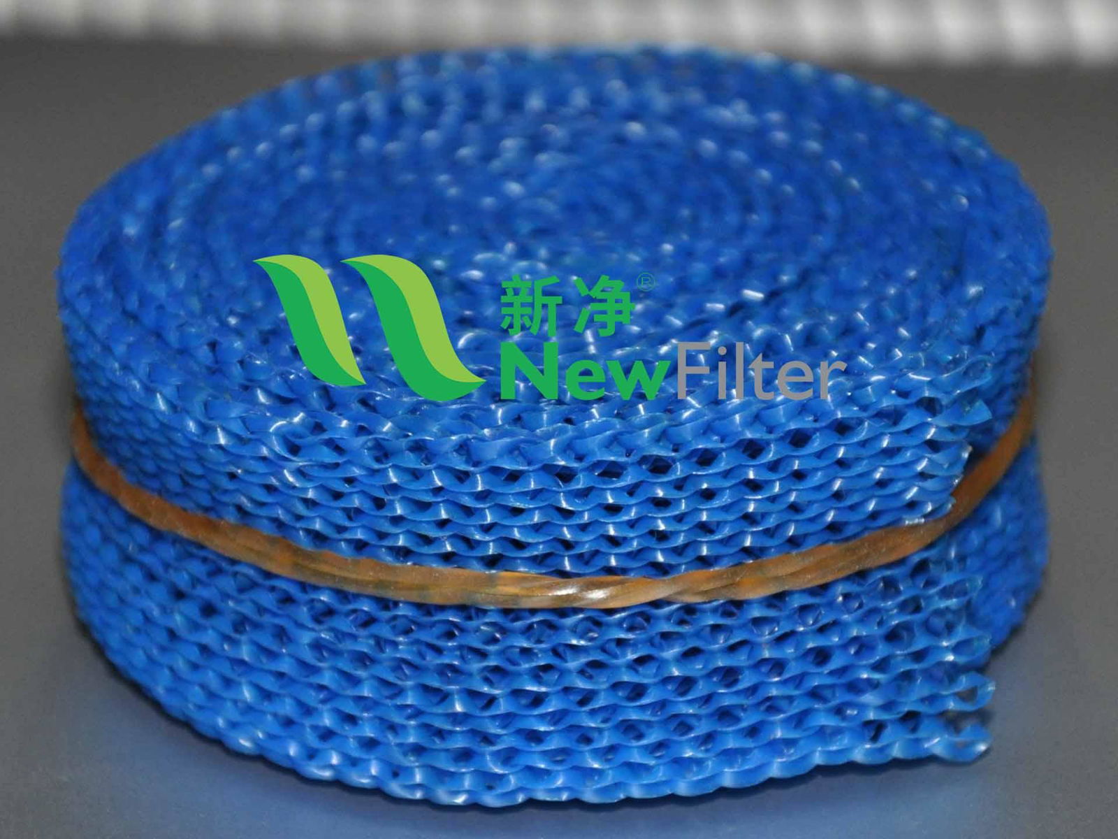 fiber knitted mesh