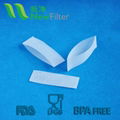 Disposable medical infusion mesh filter