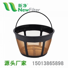 金色咖啡過濾網過濾器過濾籃NF0003