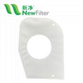 Customized Shape Nylon Mesh Filter Discs Ultrasonic Laser Cutting