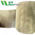 Gold tone steel wire mesh for coffee filter