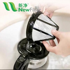 咖啡過濾器濾杯圓型304不鏽鋼網茶濾泡茶網咖啡機濾網