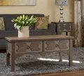 3PCS Reclaimed Grey Modern Wood Art Deco Coffee Table Design