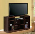 48" Wooden Walnut Living Room Simple Designs Cheap TV Stand