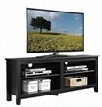 58 inch Wooden Reclaimed Grey Media Rustic TV Stands