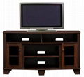 60 inch Charcoal Grey Modern Tall TV Stand Furniture