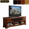 Wooden Vintage Cherry Wood Long TV Stand 70 inch