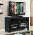 48 inch Modern Two Doors Best Black Wood TV Stands