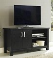 44 inch Wooden Small Black TV Storage Cabinet Unit
