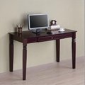 Home Office One Drawer White Writing Table Small Desk