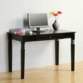 Home Office One Drawer White Writing Table Small Desk