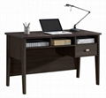 Two Tone Color Contemporary Home Office Writing Desk