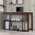Home Office Swing Out Rotary Shelf L Shaped Desk