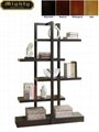 Unique 5 Tier Open Display Ladder Stand Bookshelf Ideas
