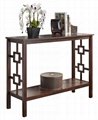 Wooden Stylish Entry Hall Contemporary Console Foyer Tables