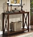 Wooden Classic Skinny Modern Console Hallway Table