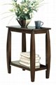 Classic Wooden Walnut Small Side Table