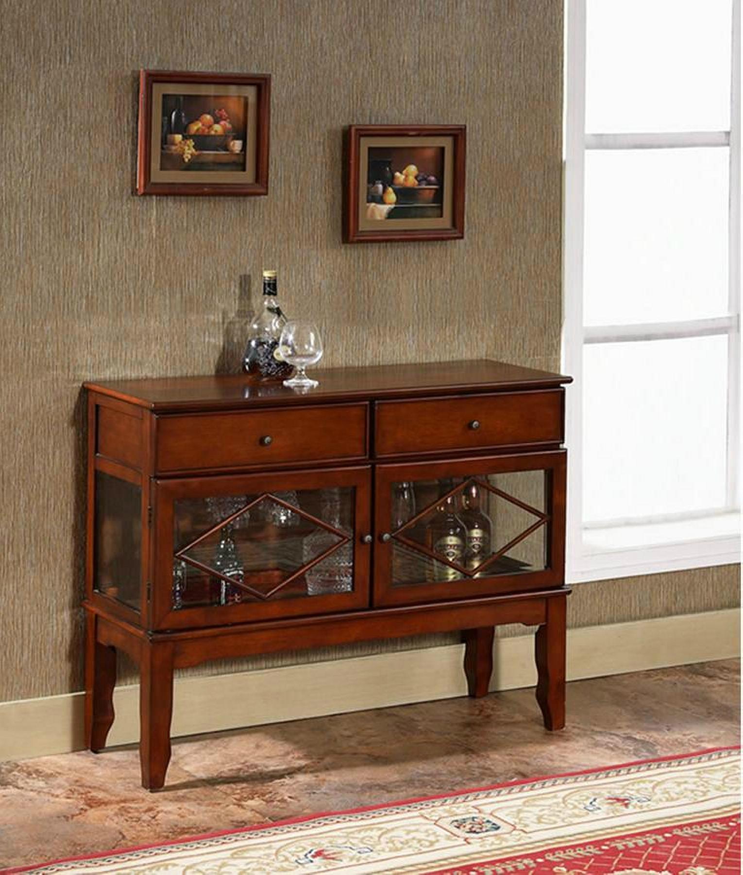 Kitchen Console Cabinet Vintage Buffet Bar Tables - WD ...