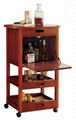 Home Dining Room Mini Portable Rolling Vintage Bar Cart