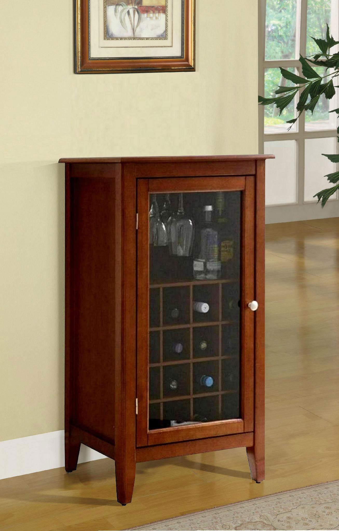 16 Bottles Modern Home Bars And Wine Storage Cabinet For Sale Wd