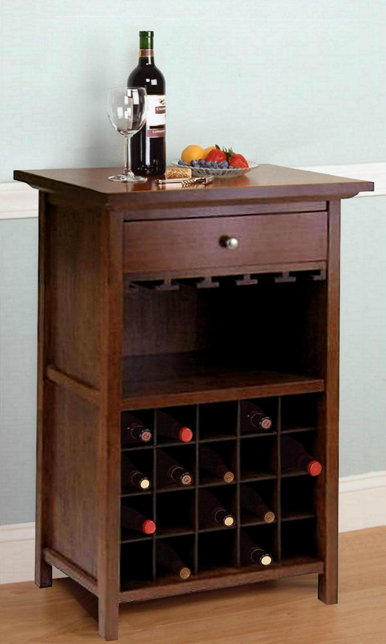 20 Bottles Home Design Glass Holder Wine Bar Cabinets For Sale