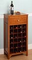 24 Bottles Wine Rack Small Home Bar Cabinet Furniture For Sale