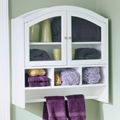 Arch Top Laundry Cabinet & Bathroom Space Saver Over Toilet