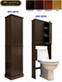 Wooden 2 Door Bathroom Pantry & Spacesaver Bathroom Shelves