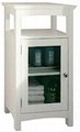 White Bathroom Standing Cabinet Linen Towers Furniture
