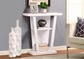 Wooden 2-Tier Hall Console Entrance Accent Table
