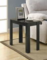 Grey Faux Granite Marble Top Sofa Narrow Side Table