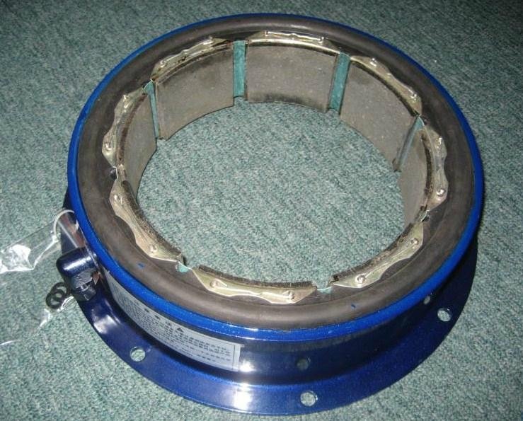 Pneumatic drum clutches and brakes/air tube cluthes