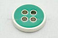 four-hole buttons gold plating fashion shirt button button button sewing buttons 3