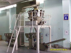 Combination weighing auto supporting system