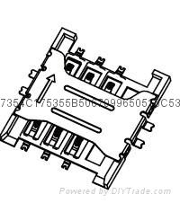 micro SIM掀蓋卡座 3
