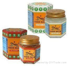 Tiger Balm(red & white) - Chinese herbal ointment 1
