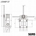 供应SUNS美国三实行车限位开关SNB-27-SL2-N-C十字限位开关轴向限位