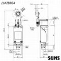 供应行程开关SUNS美国三实AZ8系列安全限位开关