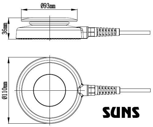 美国SUNS医疗脚踏开关 4