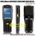 WiFi Handheld RFID reader ISO1443A/ ISO15693 USB/RS232  1