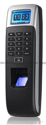IP65 Outdoor Fingerprint access control time attendance terminal with ID reader 